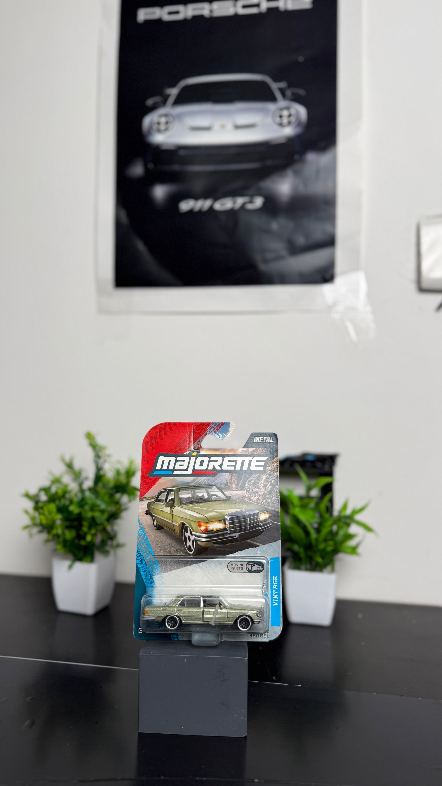 Majorette Mercedes-Benz 450 Sel Vintage Premium - Light Green