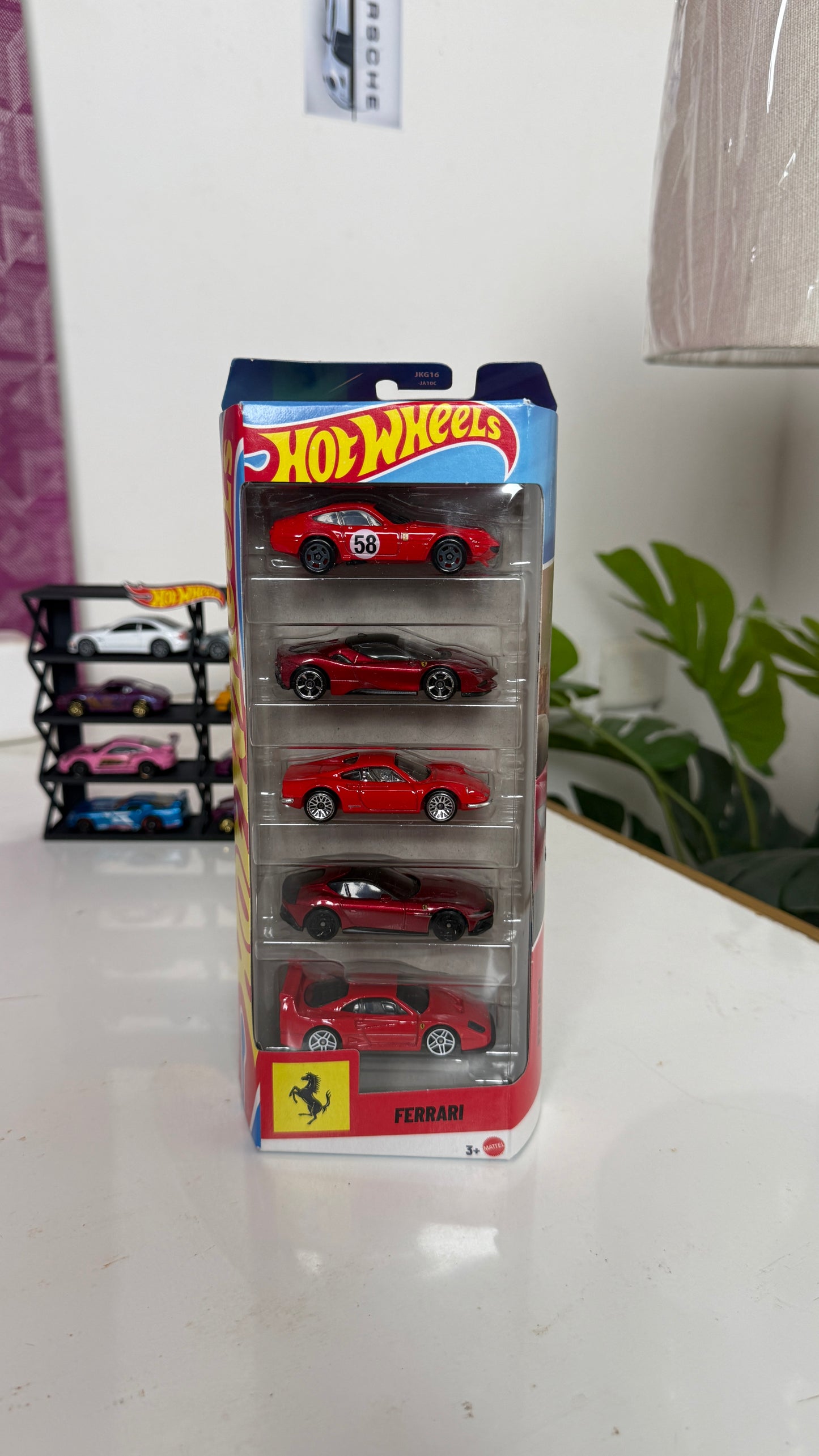 Hot Wheels - Ferrari Pack of 5