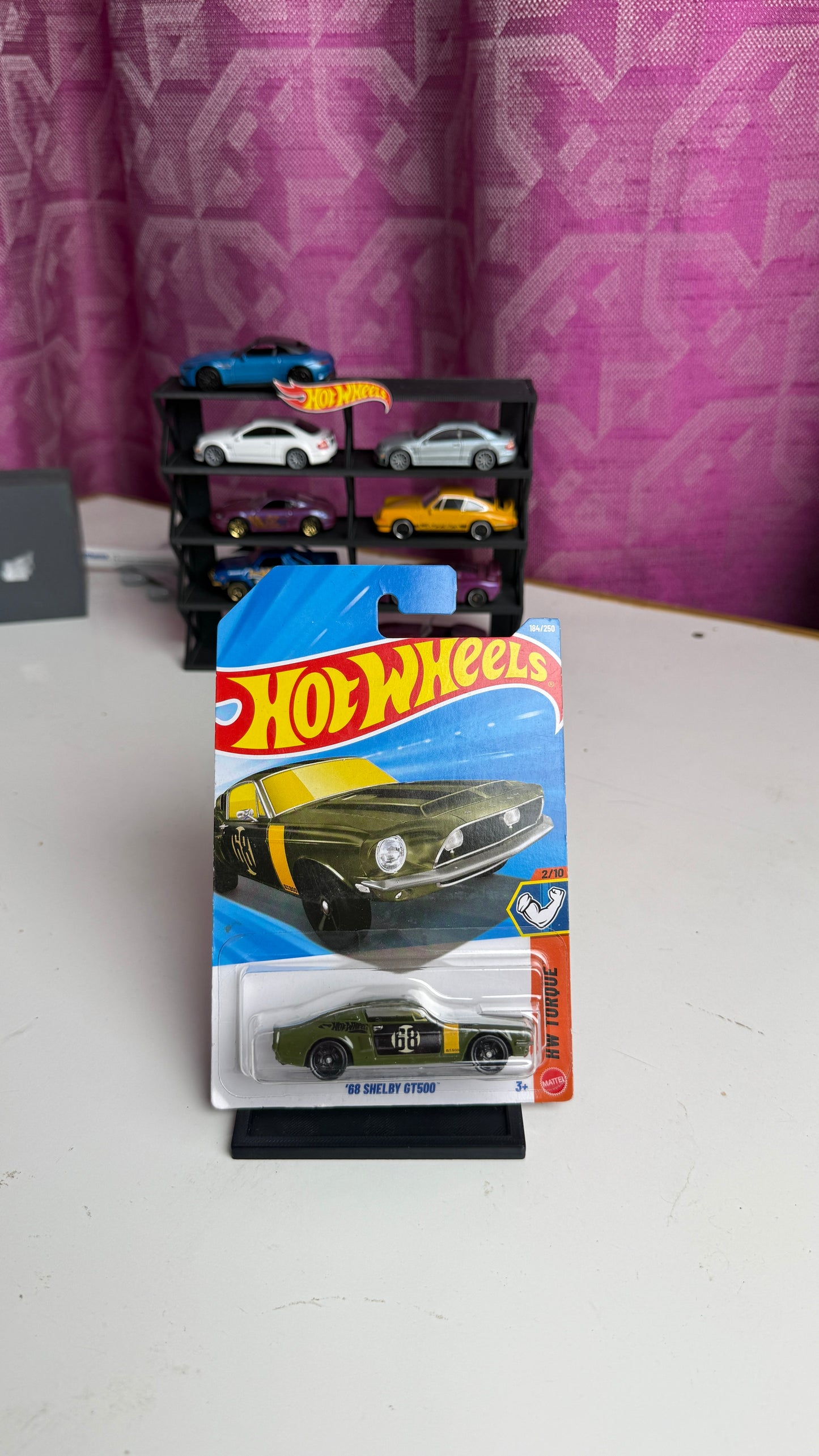 Hot Wheels - 68 Shelby GT500 (olive colour)