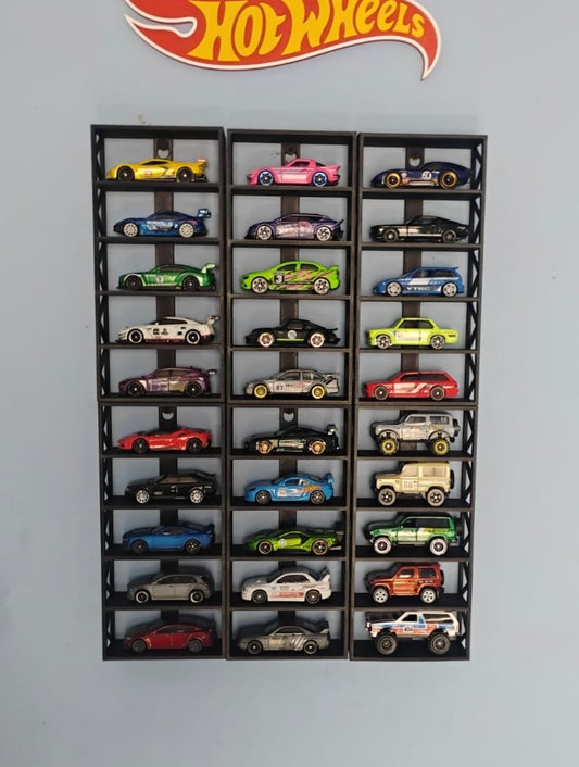 5 Car Garage Stand - Black