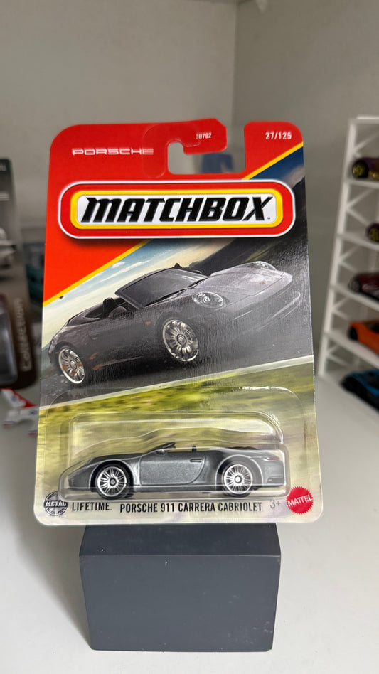 MatchBox Porsche 911 Carrera Cabriolet