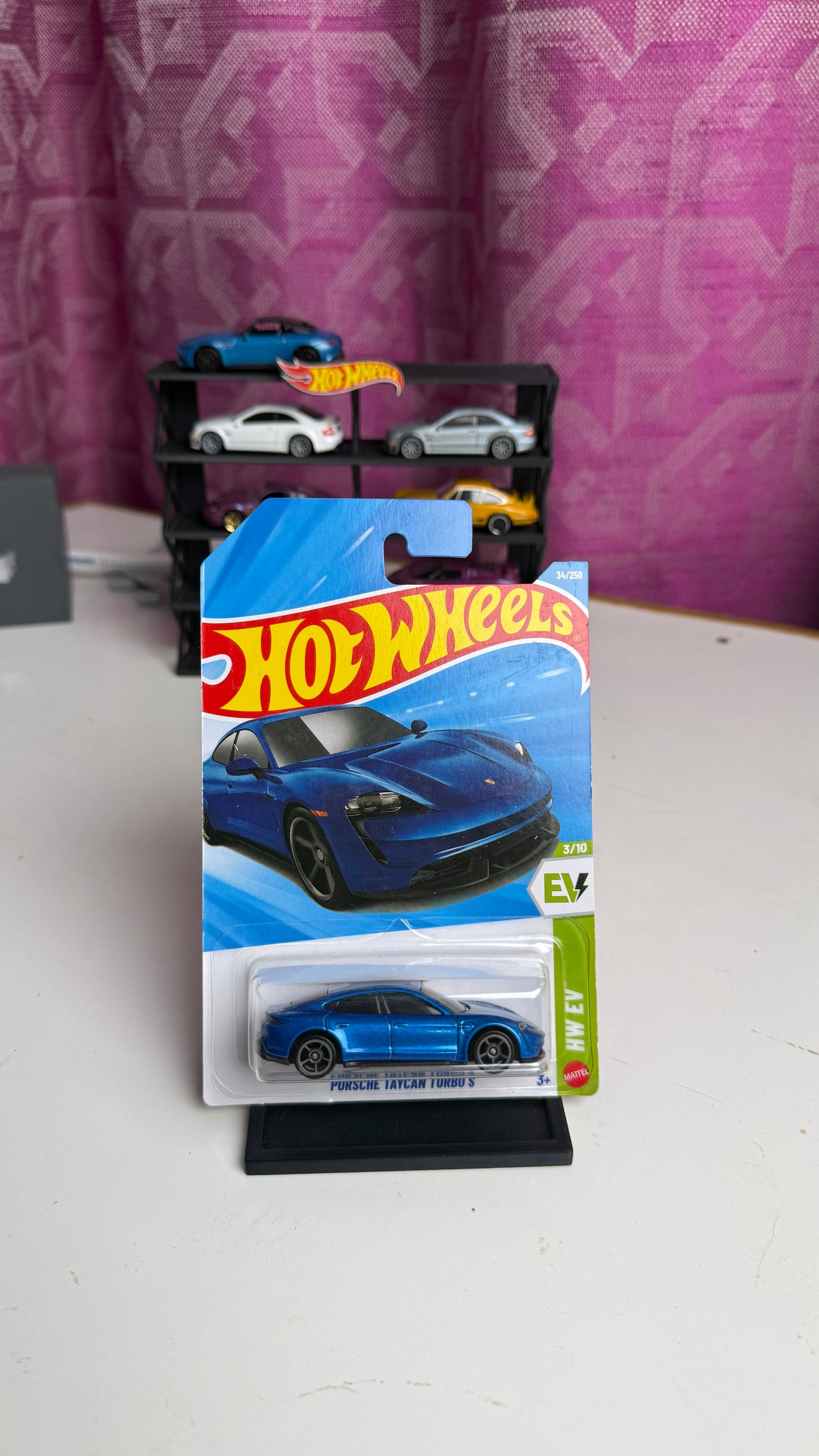 Hot Wheels - Porsche Taycan Turbo (Dark blue)