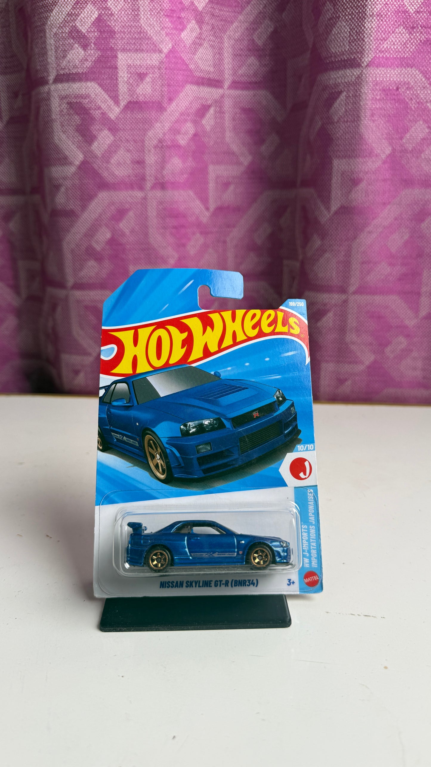 Hot Wheels -Nissan Skyline GT-R (BNR34) - Blue