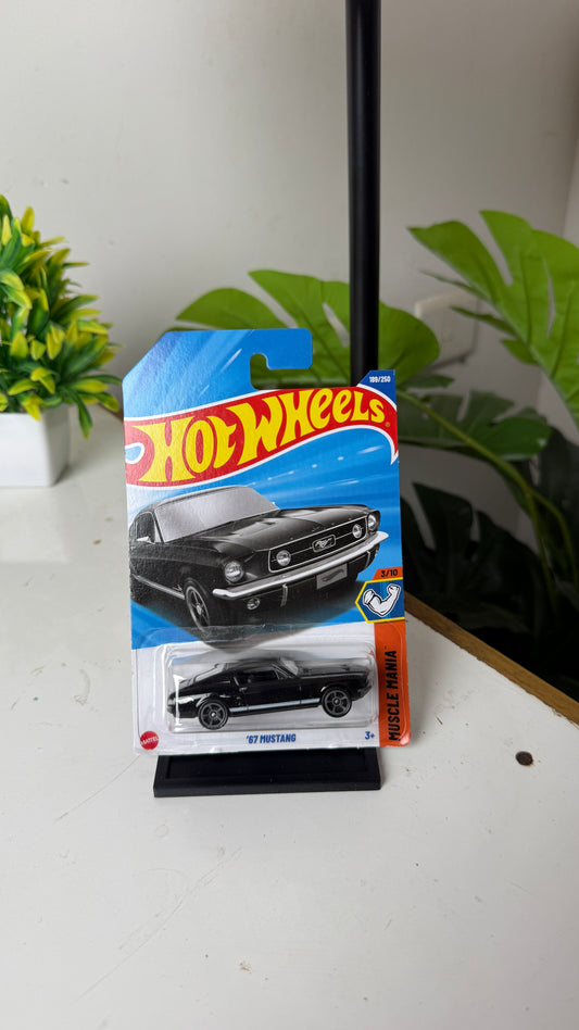Hot Wheels - Hot Wheels 67 Mustang - Black (IMPORTED)