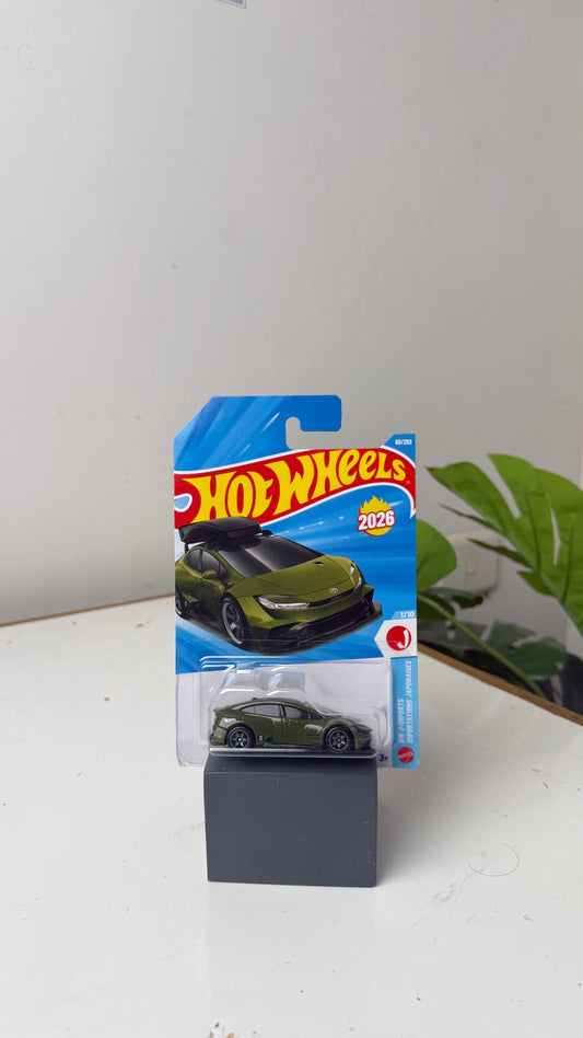 Hot Wheels - Toyota Prius Custom / Personnalise - Olive
